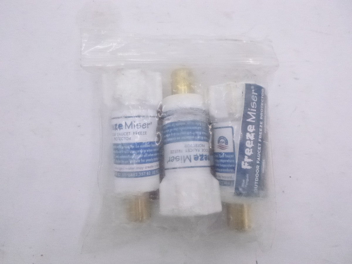 3 Pack The Freeze Miser Outdoor Faucet Freeze Protector