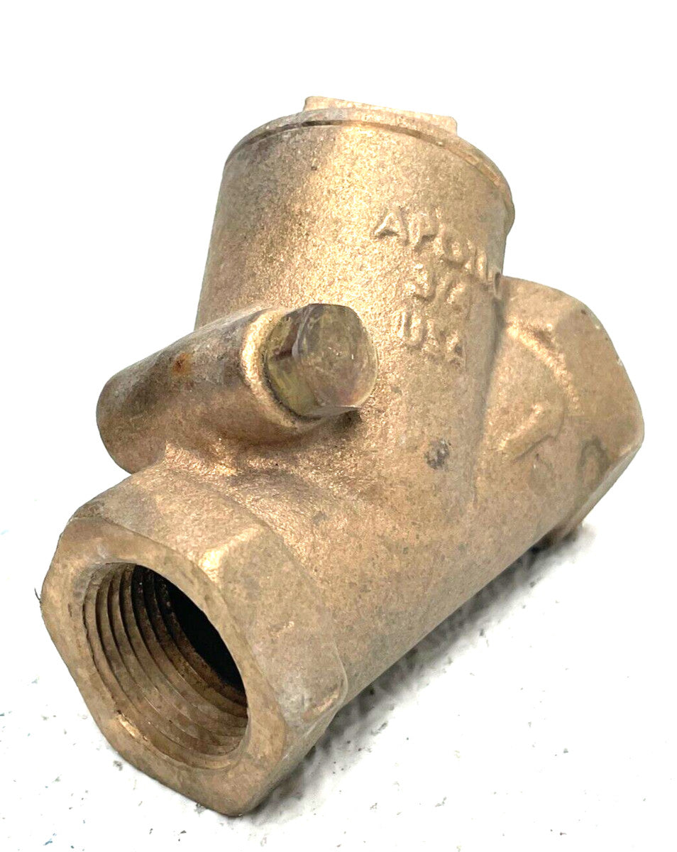 APOLLO Bronze Swing Check Valve Y-Pattern 3/4" NPT Thread 150-SWP 300-WOG
