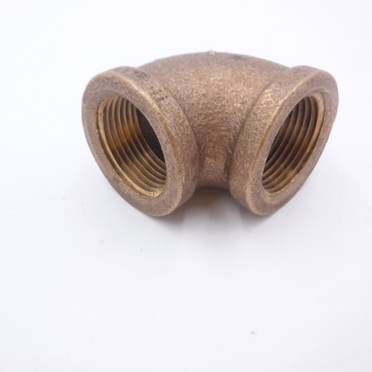 1" Female NPT 90° Elbow Fitting Lead Free Bronze