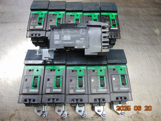 (1) SQUARE D BJA260302  2 Pole 30 Amp 600 Volt I-Line Circuit Breaker PowerPacT