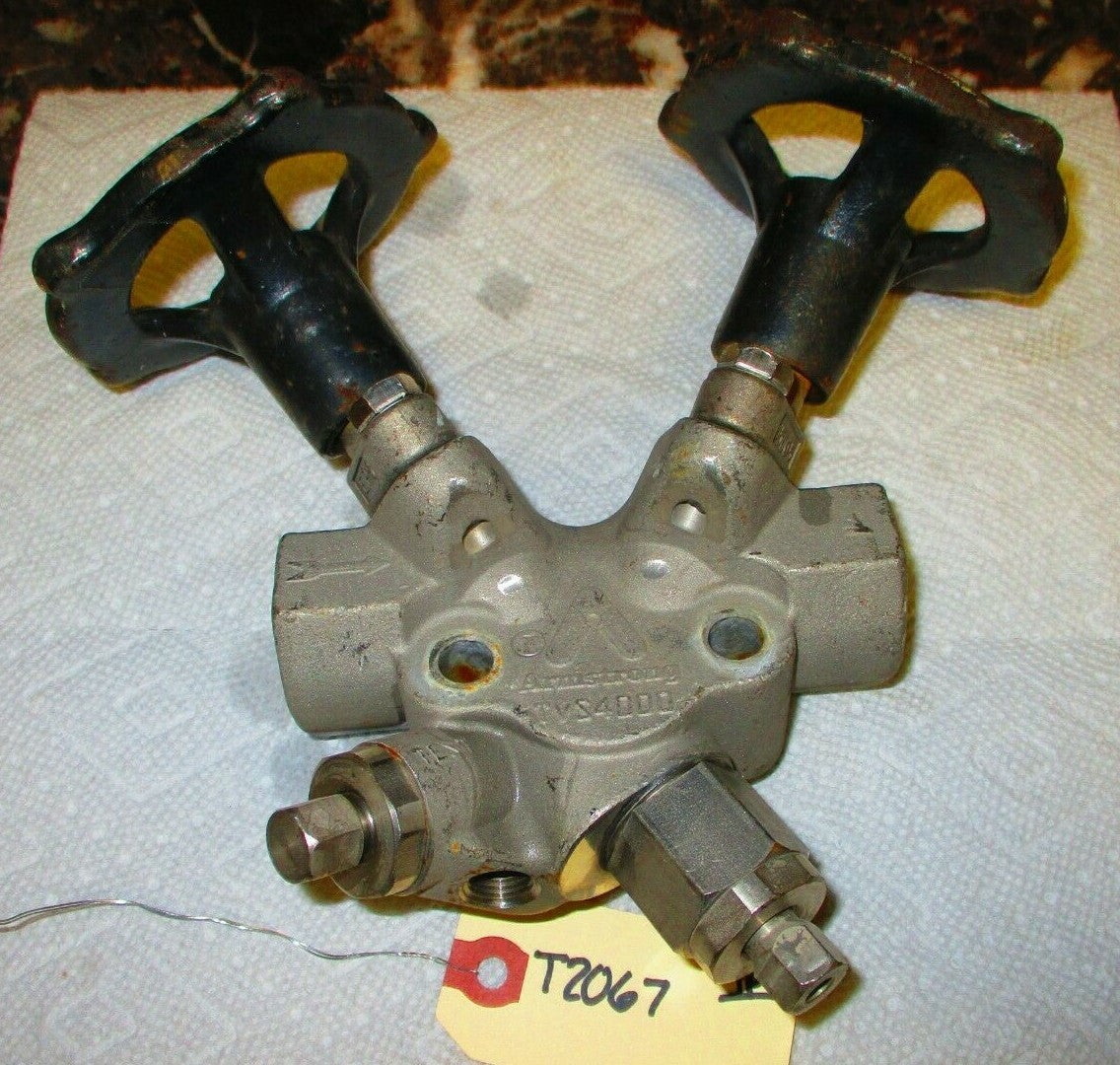 ARMSTRONG TVS 4000 Stainless Steel Trap Valve Station 3/4" Socket Weld 