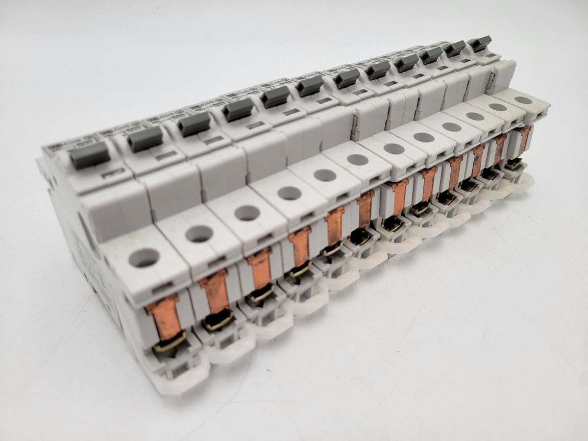 12PC Cutler Hammer SPCL1C00 DIN Rail Circuit Breaker 5A 277V 1P 1PH Type SPCL