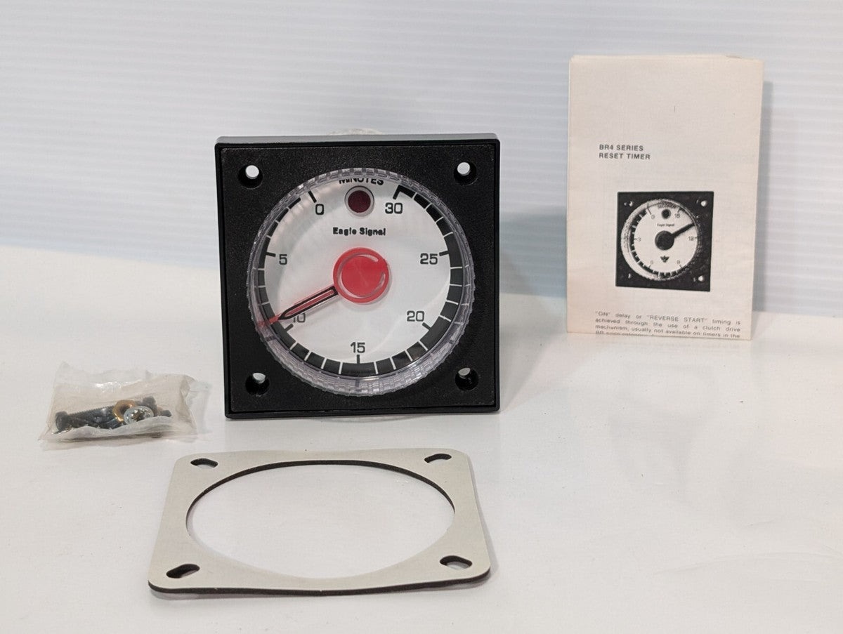 Danaher Controls (Eagle Signal) BR49A6 Reset Timer, 30 Minute, 120v @ 60Hz