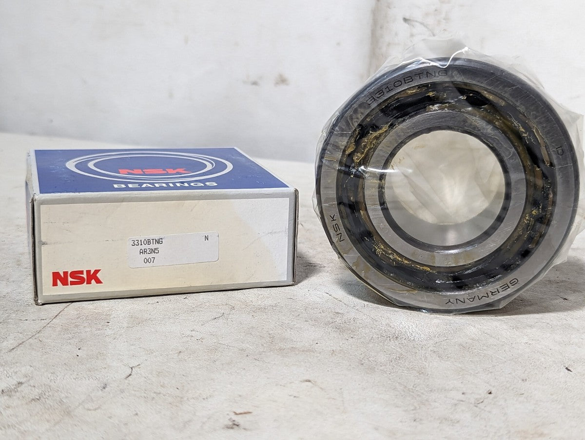 NSK 3310BTNG bearing, 50mm ID, 110mm OD, 44.40mm width, 3310 BTNG