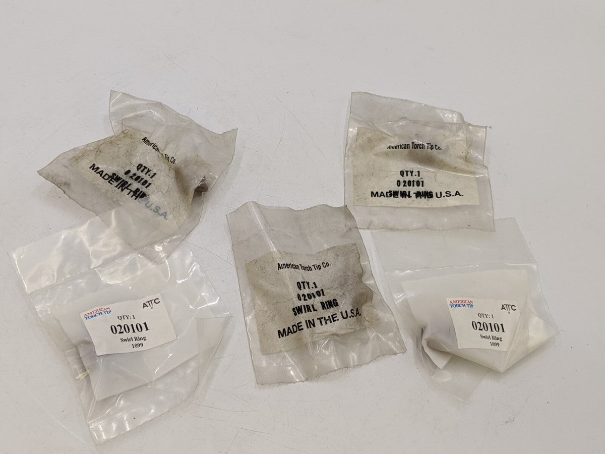 5 Piece  ATTC 020101 Swirl Ring Welding Equipment  Accessory Nozzle NOS