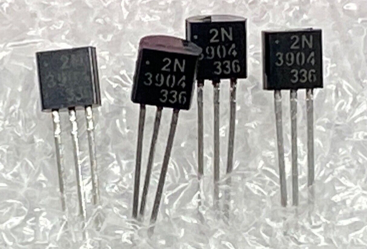 2N3904 pack of 4, NPN transistors bipolar BJT