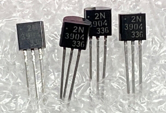 2N3904 pack of 4, NPN transistors bipolar BJT
