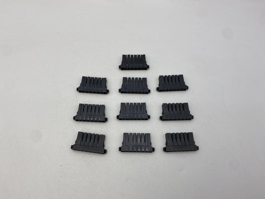 10Pc JST F32FSS-06V-KY Connector 5.08mm Pitch NOS Black 10 Pieces