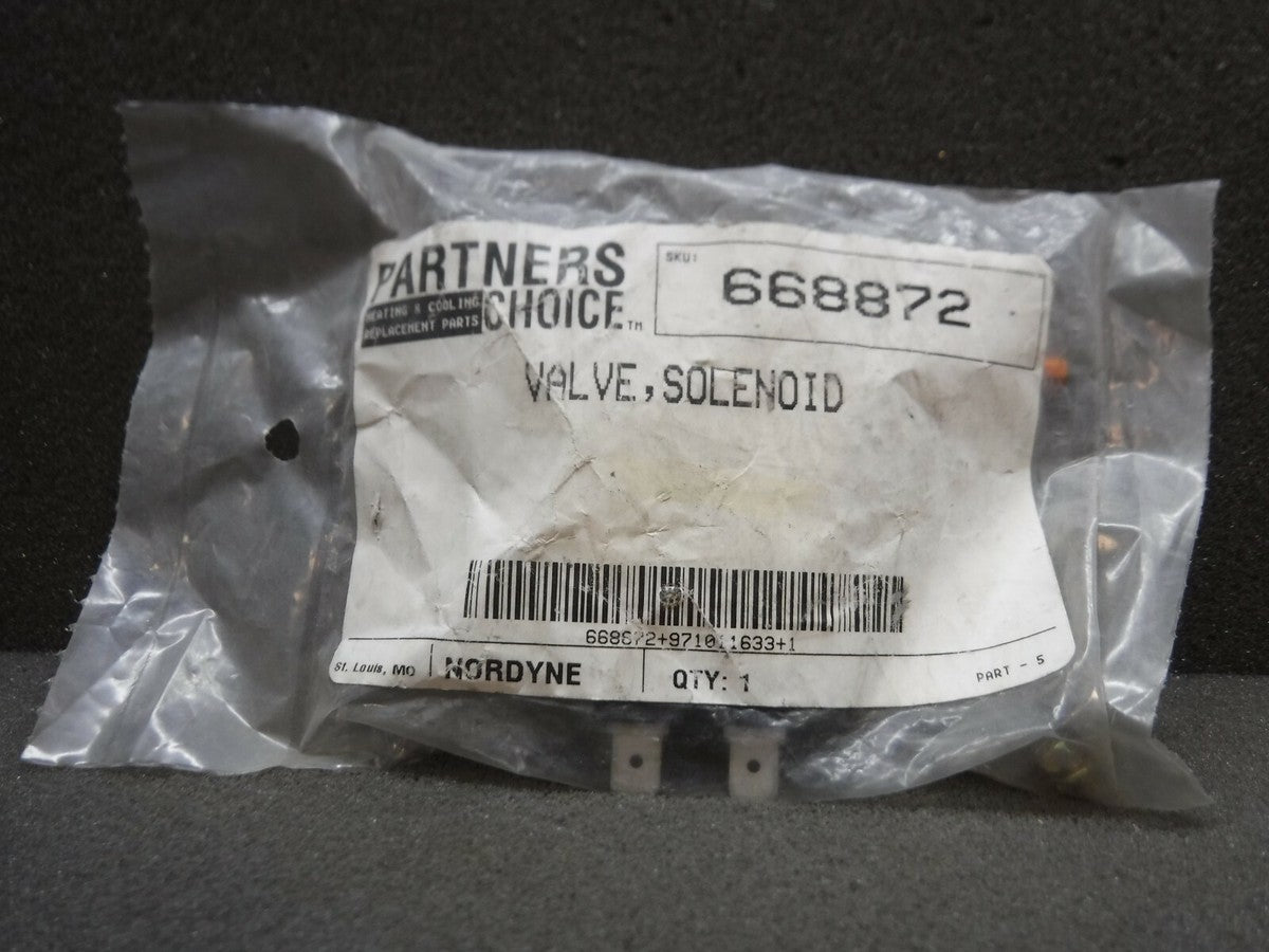 Partners Choice Nordyne 668872 Valve Solenoid (New)