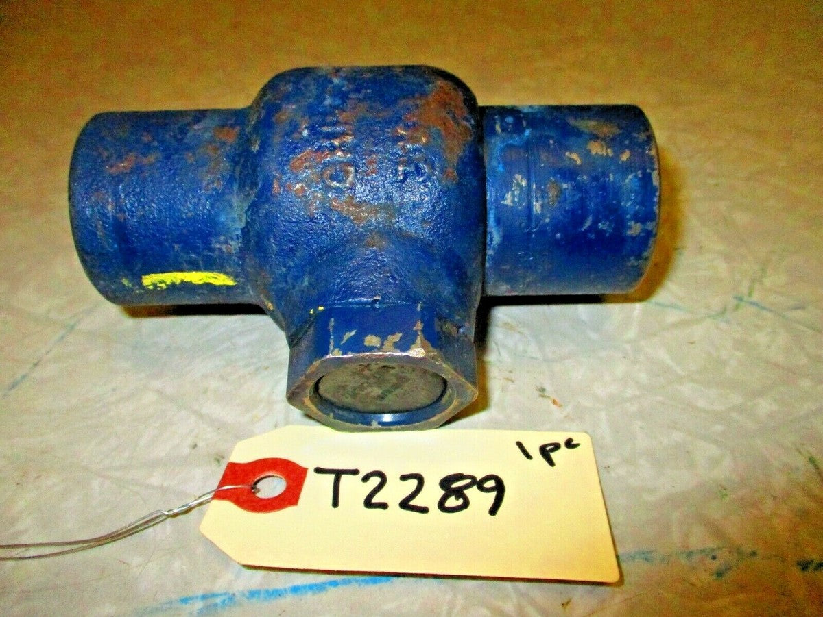 CHIKSAN Swivel Joint Blue Style 20 | 1 in. Threaded NPT Carbon Steel 