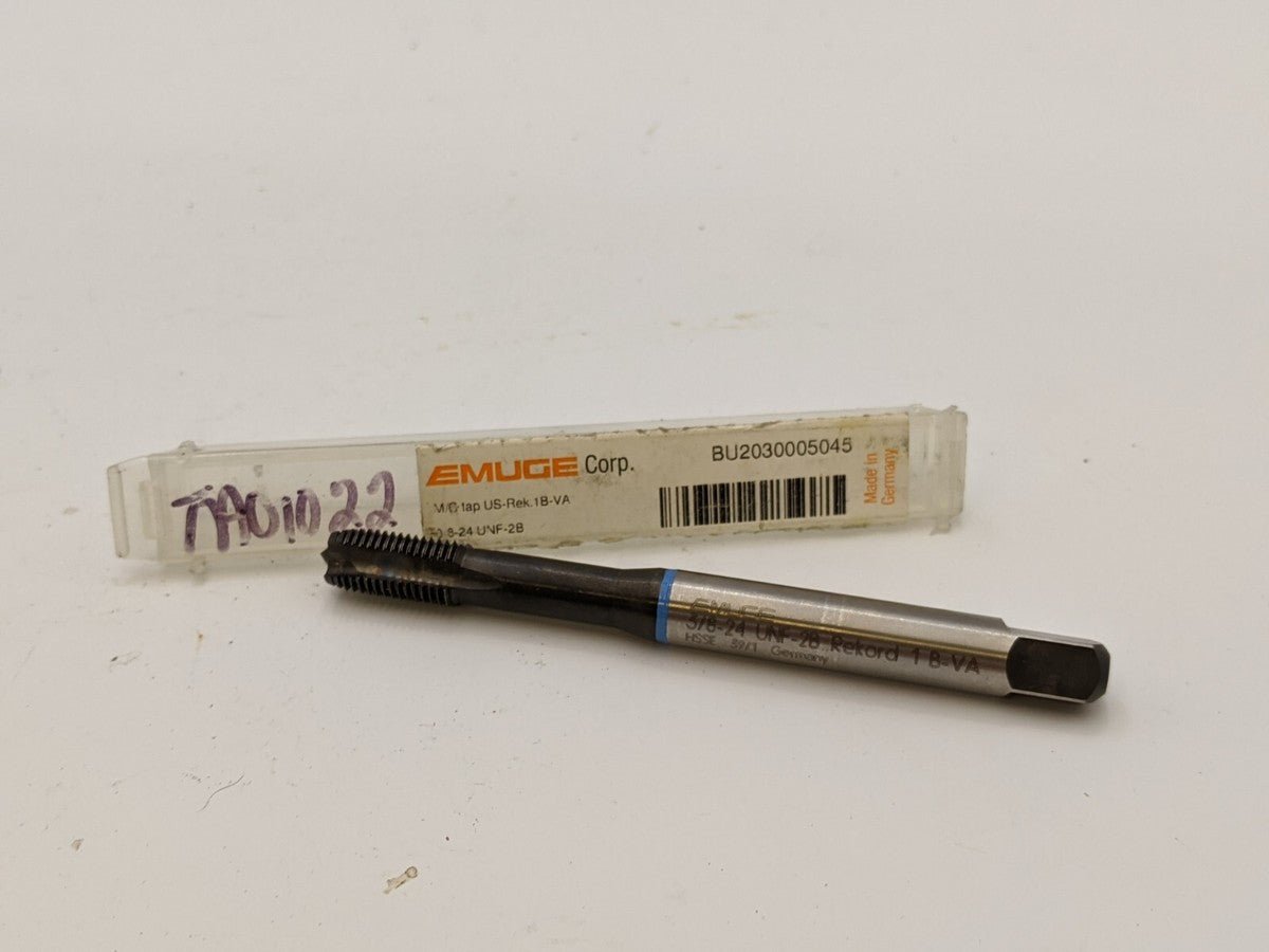 Emuge BU2030005045 Right Hand 3/8-24 UNF-TAP Metalworking Tool Equipment