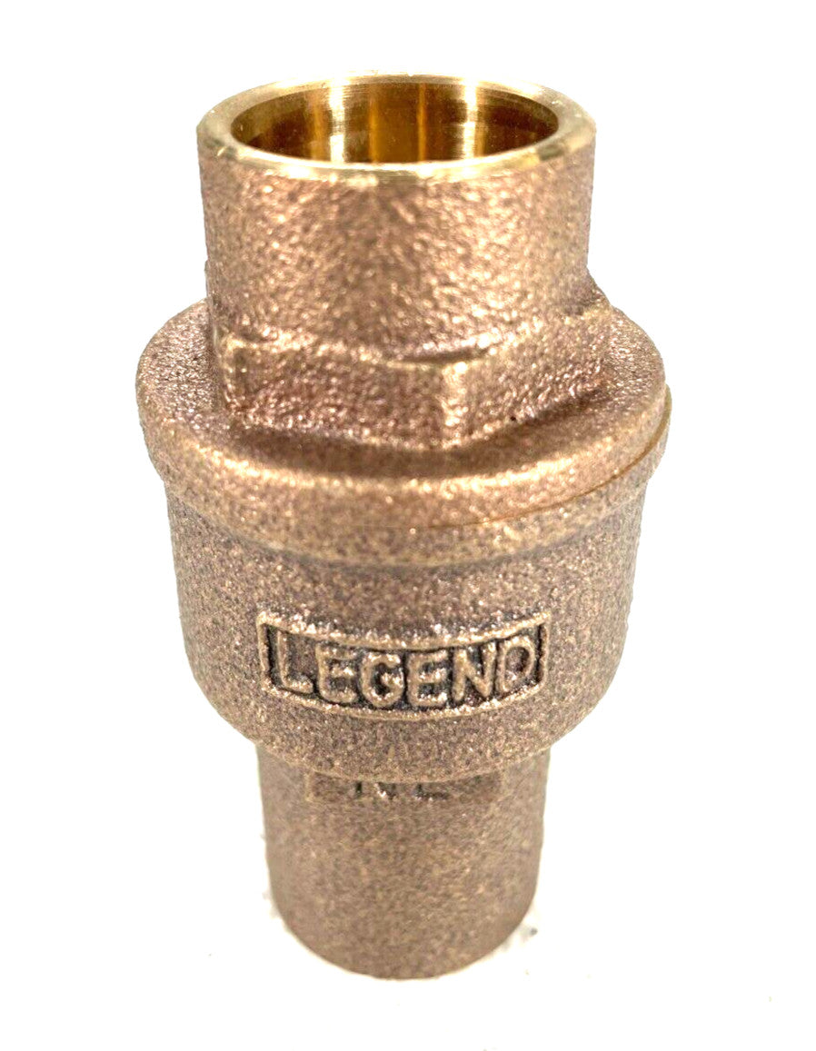 LEGEND S-455NL Lead Free In-Line Silent Check Valve 3/4" Solder Joint 250-psi