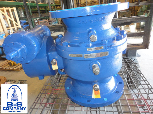 Ball Valve KF INDUSTRIES 12" 150 Flanged RP Trunnion Gear Op. Fig E3769-169G616