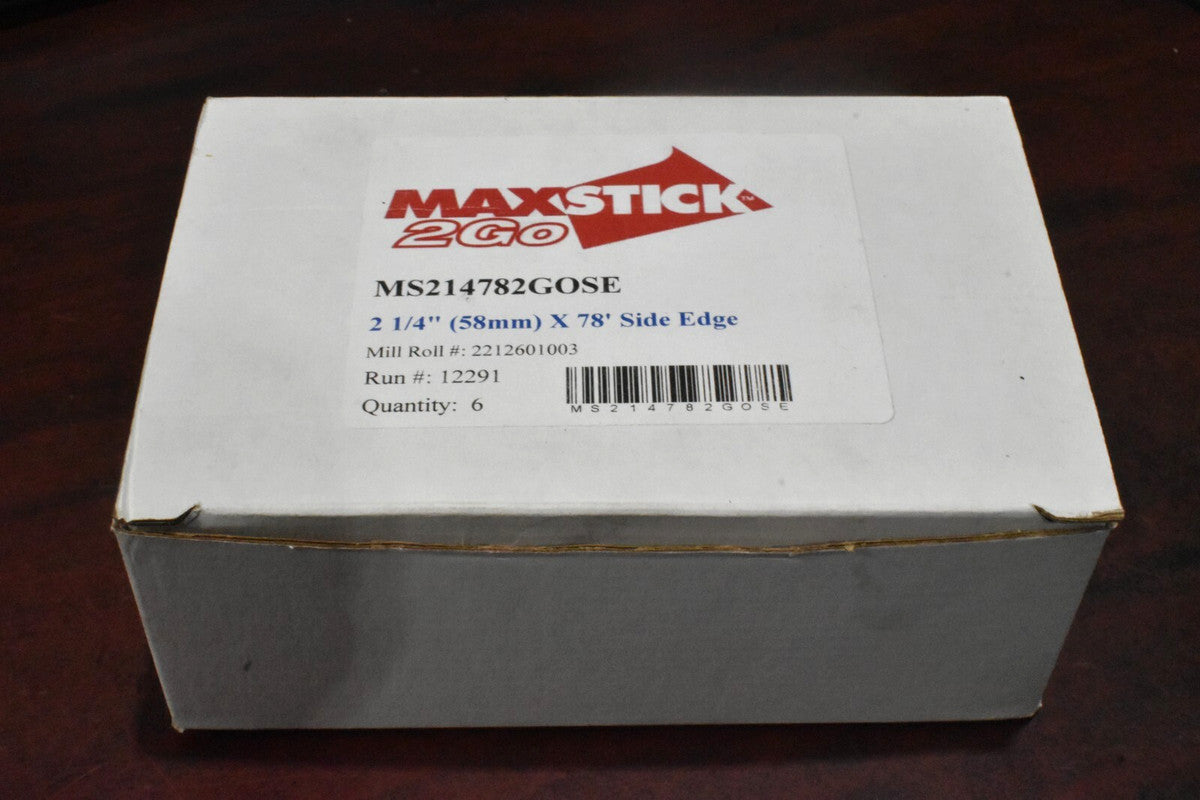 Maxstick 2Go MS214782GOSE Thermal Receipt Paper 2.25" x 78 ft (Pack of 6 Rolls)