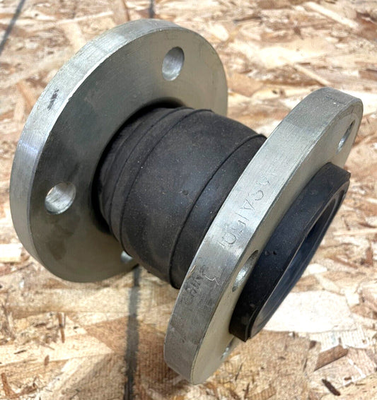 3" 125/150 Flanged End Neoprene Expansion Joint x 6" Long Model LINK-FLEX 10R