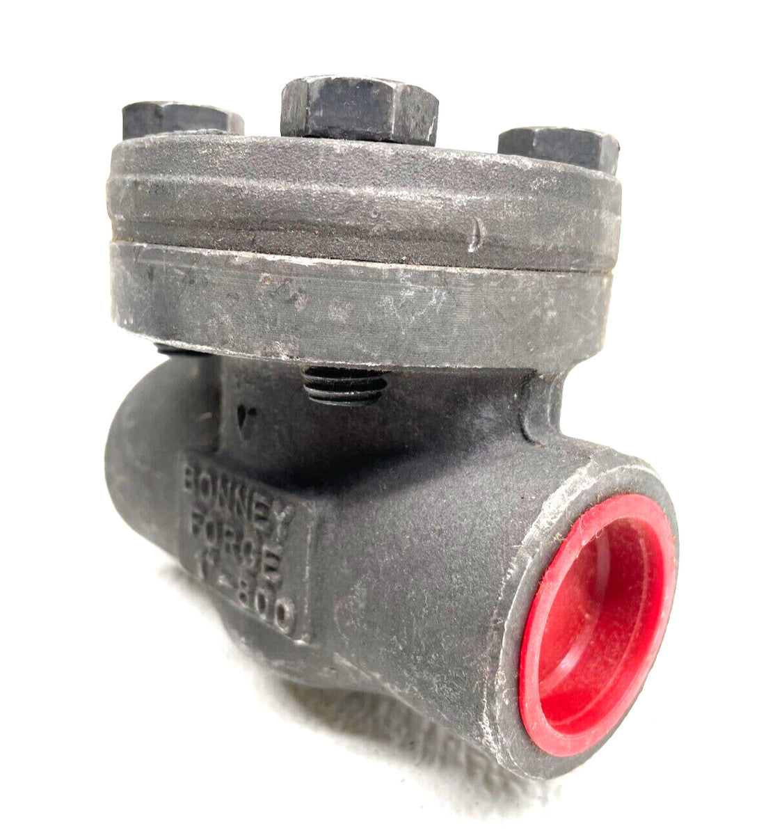 Bellows Sealed Piston Check Valve 1" 800 A105N Socket Weld BONNEY FORGE HL41+SL