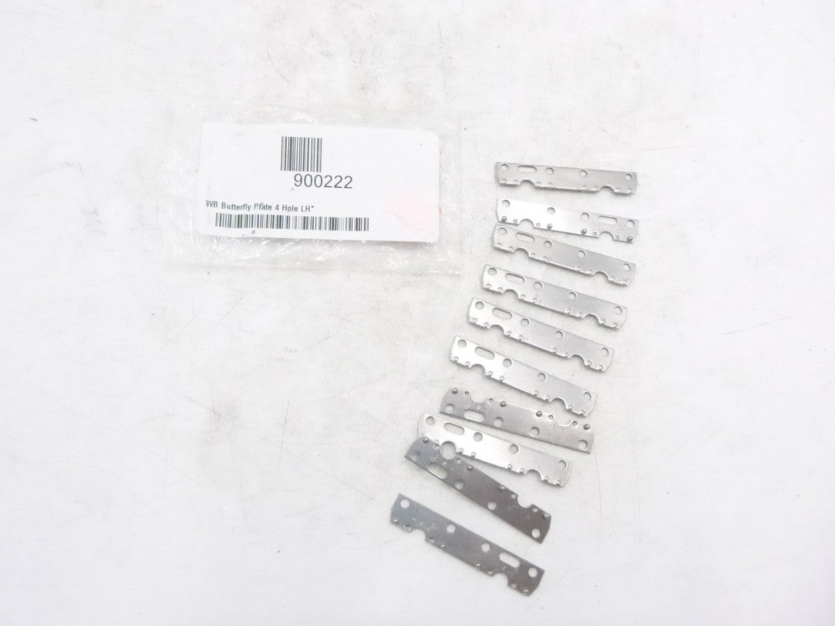 10 Pack Genuine OEM Lancer PH10-9-4HL 4 Hole Left Hand Butterfly Plate