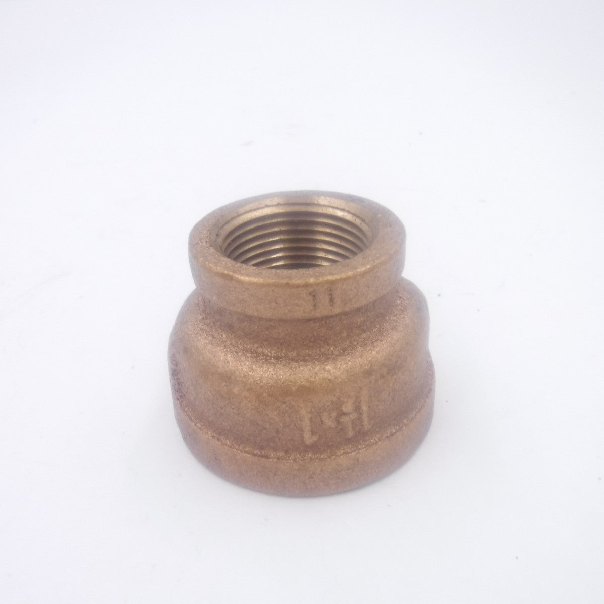 1-1/2" FNPT x 1" FNPT Brass Reducing Coupling Lead Free