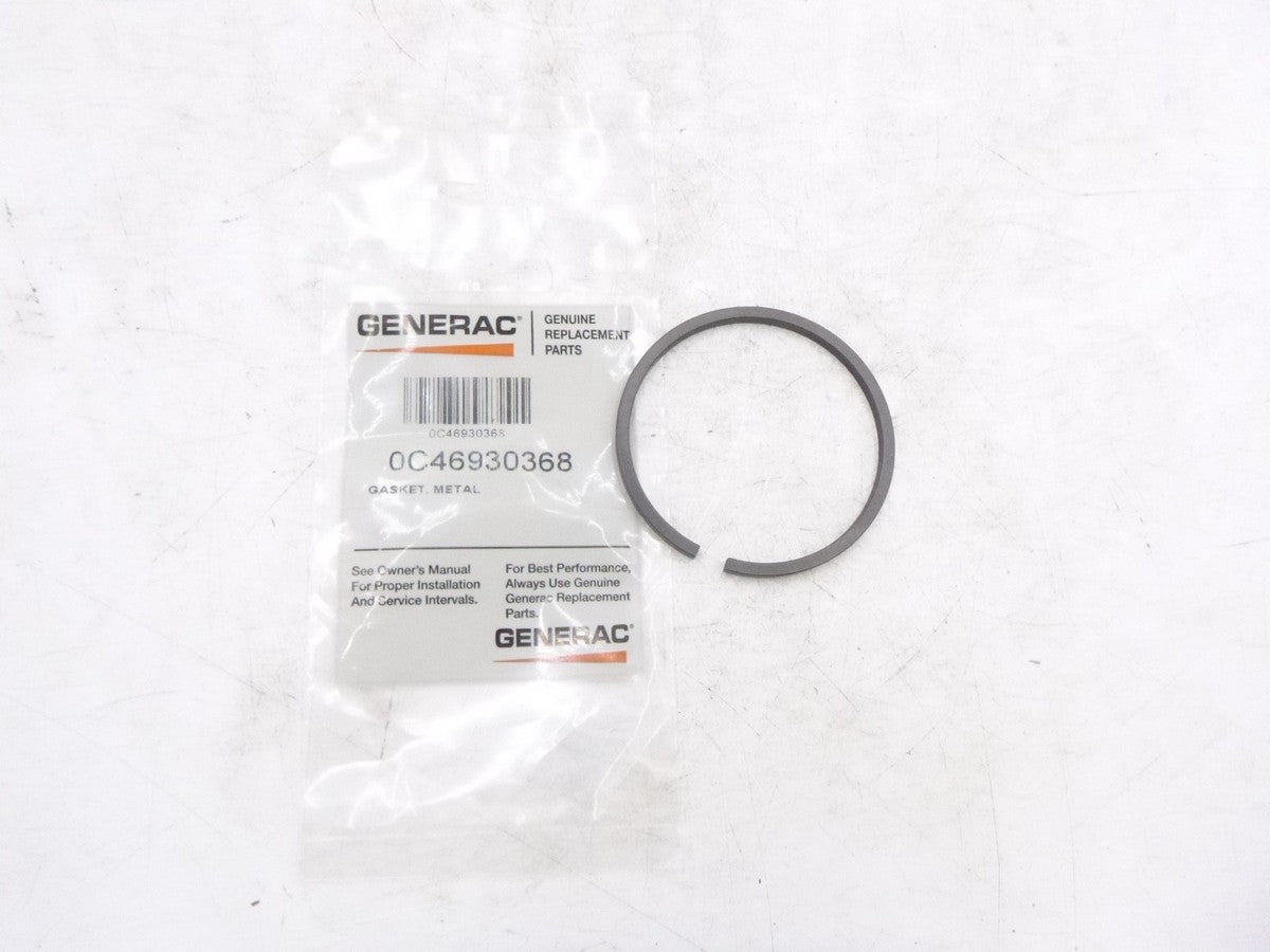 Genuine OEM Generac 0C46930368 Metal Gasket