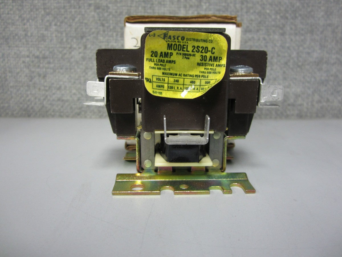 FASCO 2S20-C Magnetic Contactor