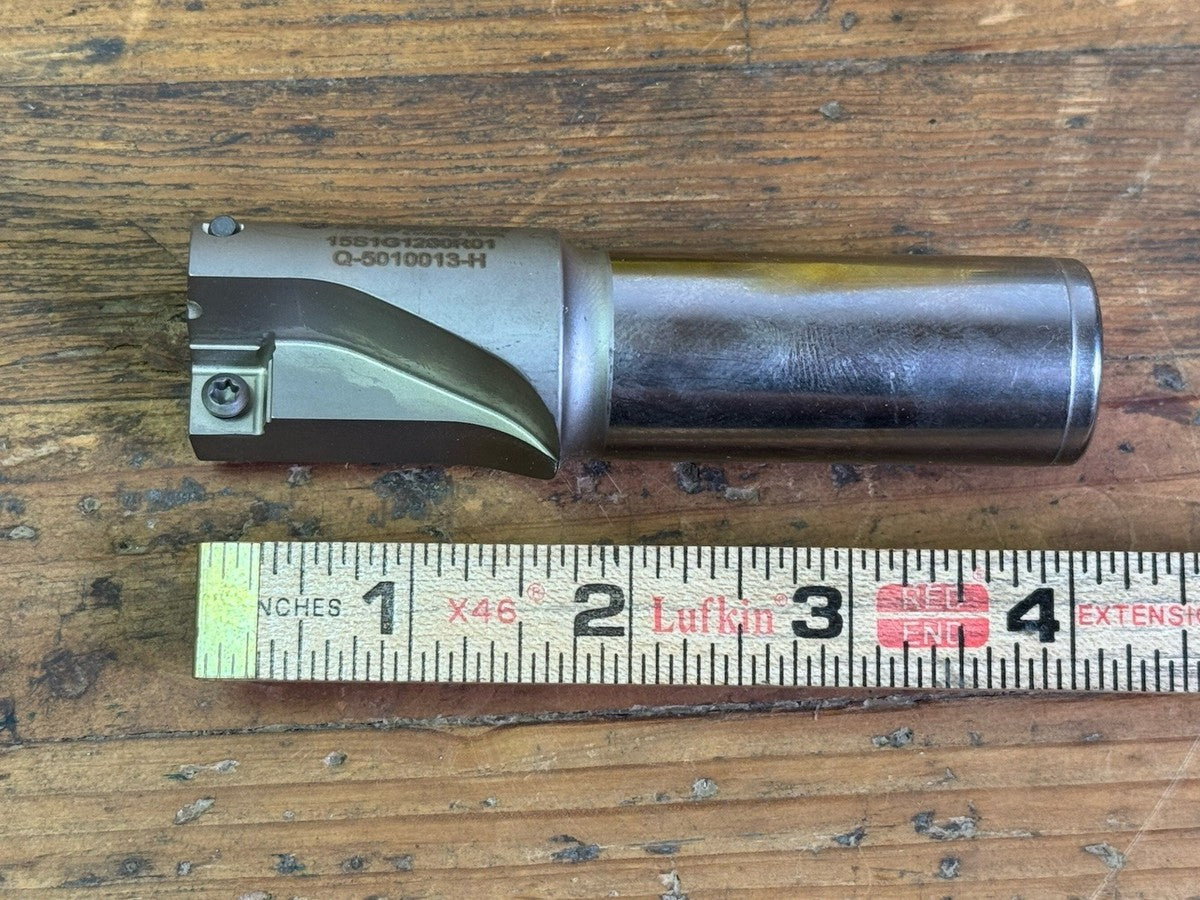 Ingersoll 15S1G1280R01 Indexable 1-1/4 Cutter Quad Bore End Mill 1" Shaft