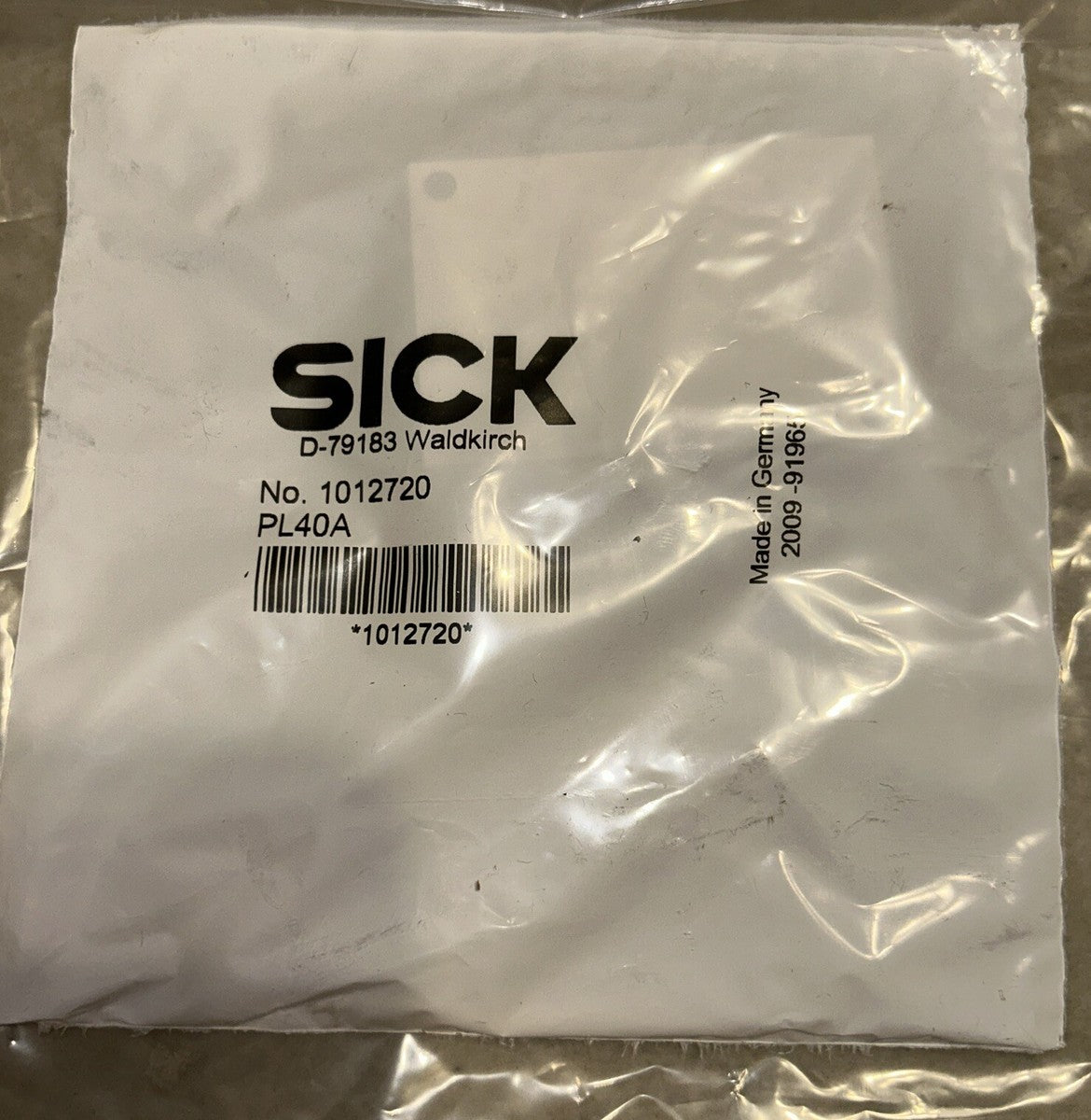 SICK PL40A Reflector 1012720 NEW! Free Shipping! USA SELLER!       F5