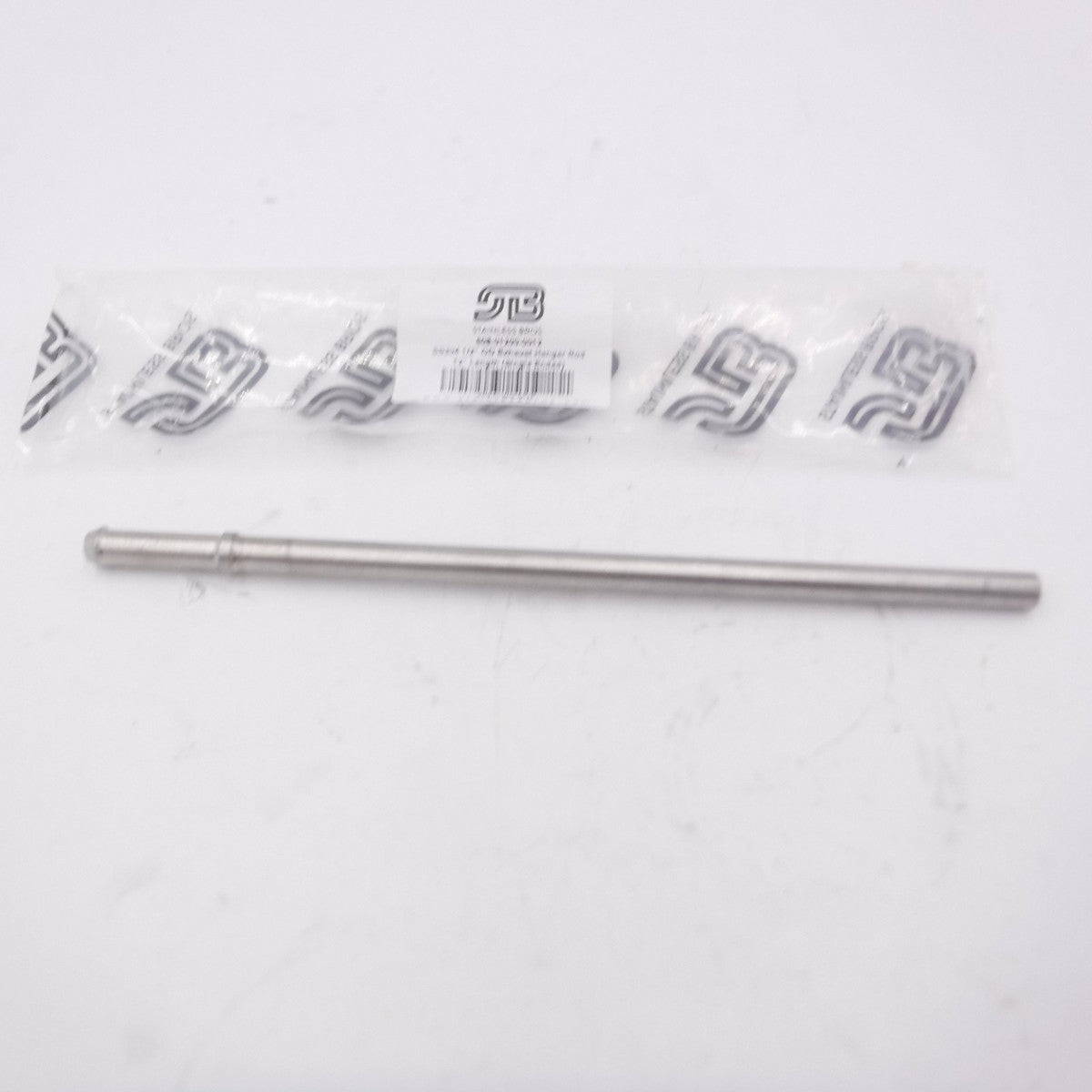 1/2" OD x 12" Billet Exhaust Hanger Rod w/Mushroom End 304SS, 608-01200-0012