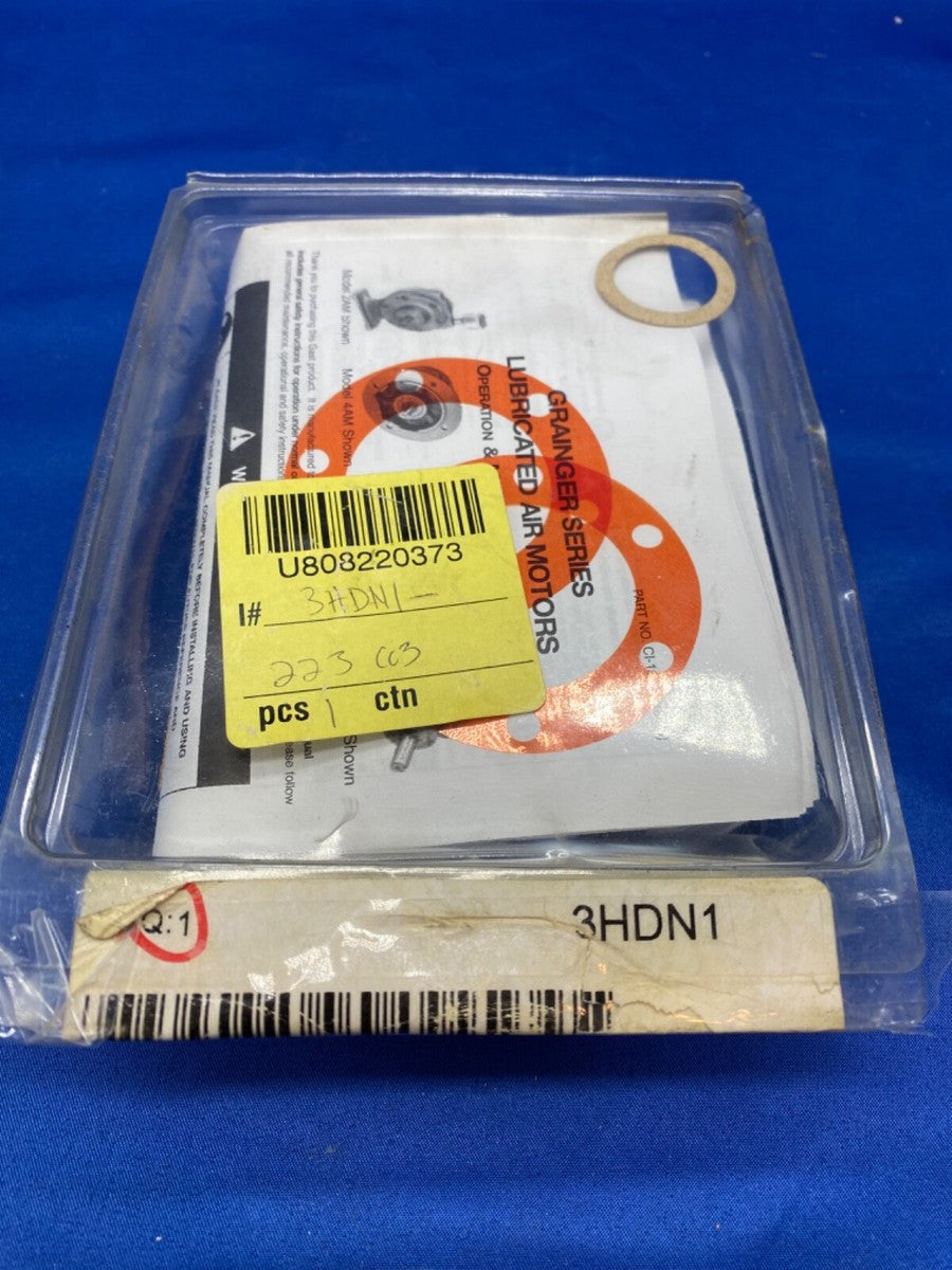K409-WV, 3HDN1 Airmotor rebuild kit, Gast 1UP-GR11 & 1UP-NRV-15 series