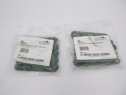 20 Pack Sunset Healthcare Cylinder Wrenches Green