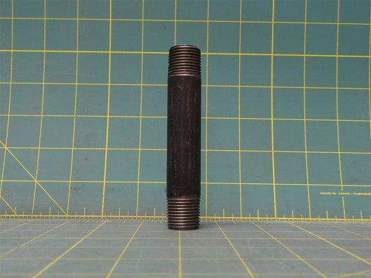 3/4" x 4 1/2" Pipe Fitting Nipple Male NPT Steel Tapered Threaded Sch 40 Welded