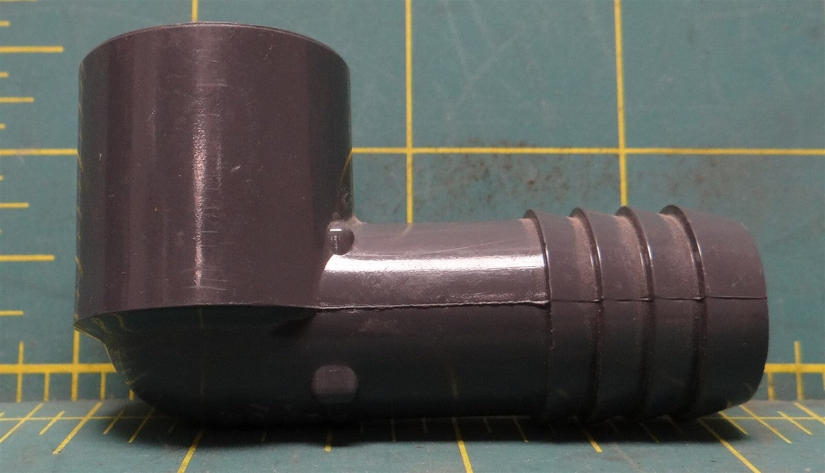 3/4" x 1/2" Lasco PVC 90 Degree Elbow, Insert FNPT, Pipe Fitting 