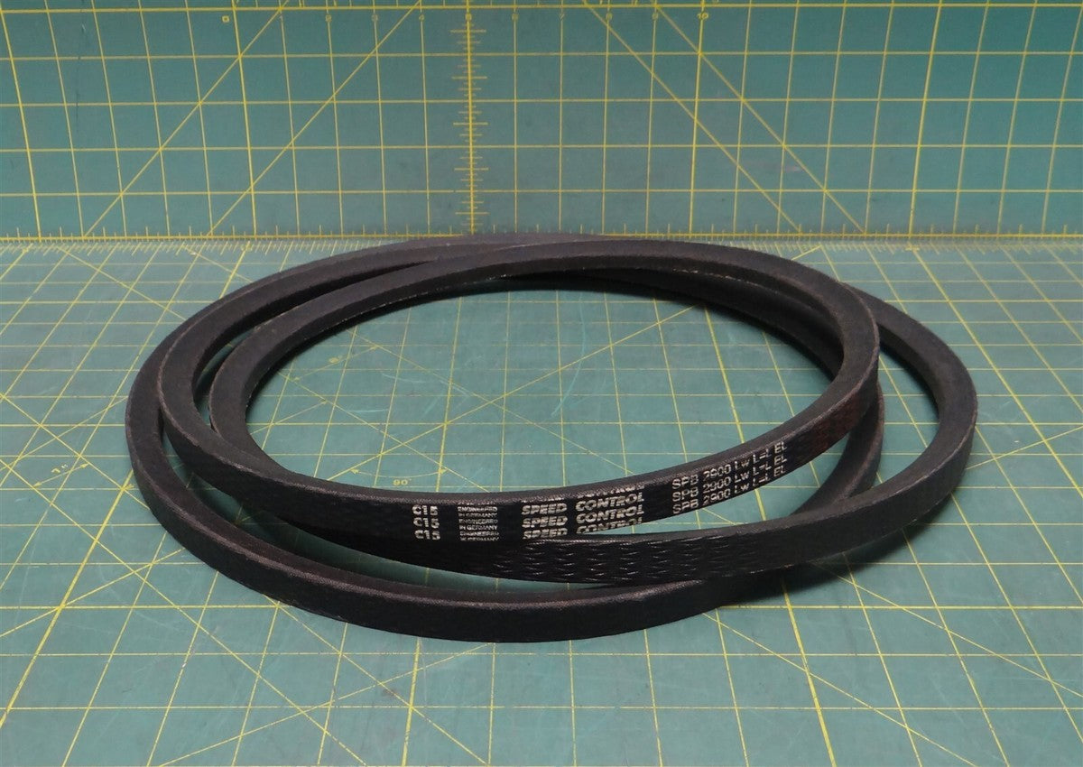 2900mm Length C15 Power Transmission V-Belt, 16.33mm Top Width, 13mm Height