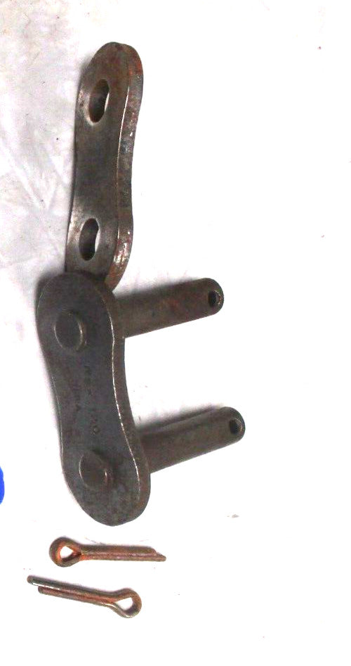 Rexnord Link Belt Single Strand 120FR Slip Fit Connecting Link (Lot of 11)
