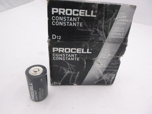 12 Pack Procell Duracell Professional Alkaline D Batteries