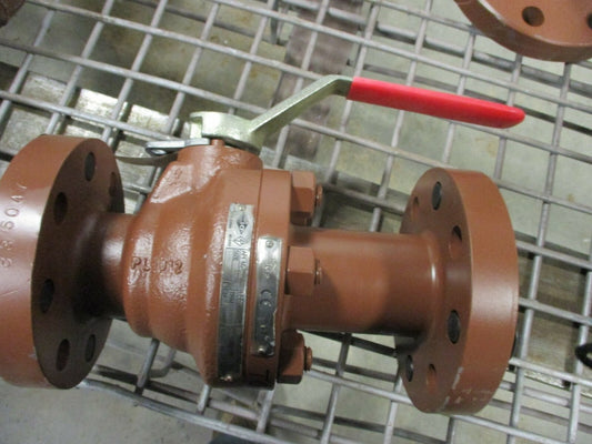 2" 600 Flanged Full Port Floating Ball Valve Lever Op KF INDUSTRIES