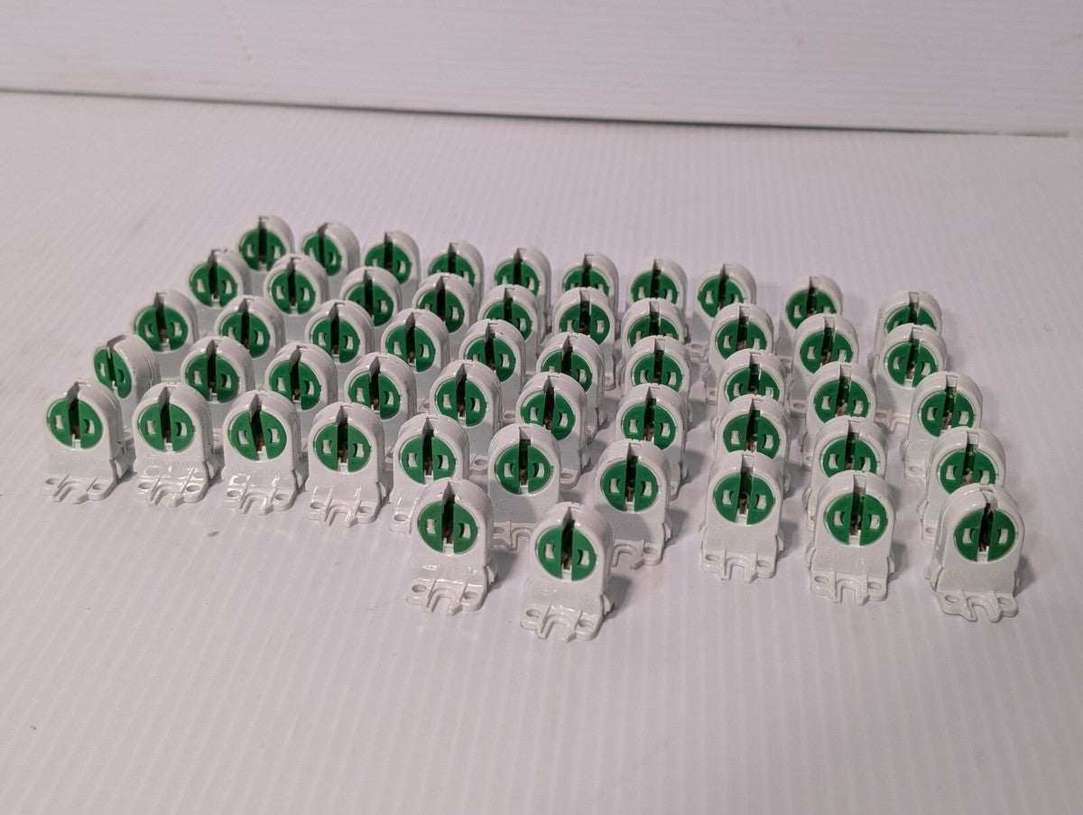 Set of 52 T5 LED Fluorescent Tube Lamp Holder OJB 50.008 