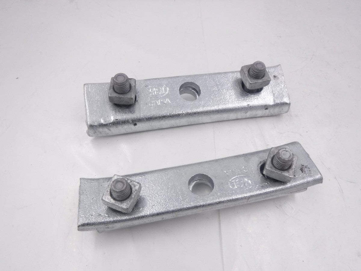2 Pack MacLean 3 Bolt Curved Cable Suspension Clamps MSI-SI-1755