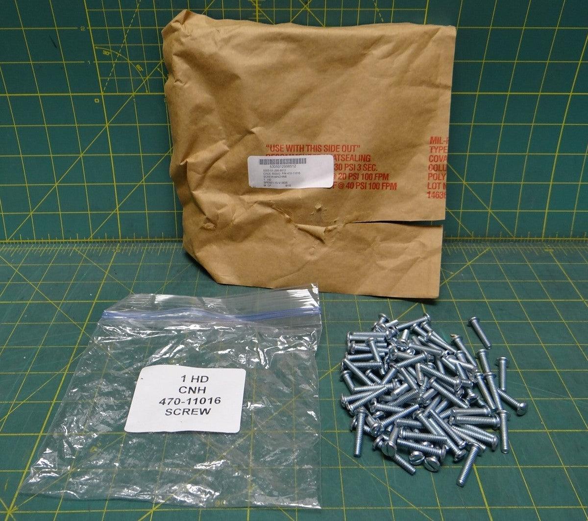 (87 Count) Pan Head Machine Screw 10-24 x 1" NSN: 5305-01-299-8512 PN: 470-11016