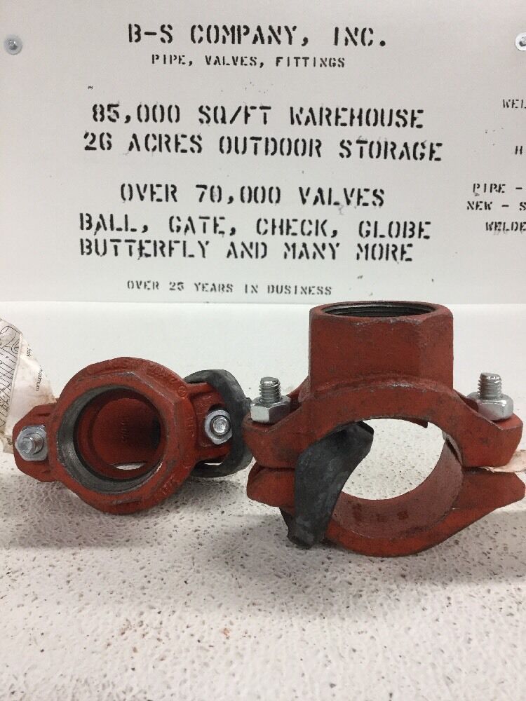 SPF Fig. MT-1 Grooved Mechanical Tee Outlet 2" x 1.50" W/Gasket