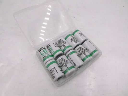 10 Pack SAFT LS14250 Primary Lithium Batteries 1/2AA 3.6 V