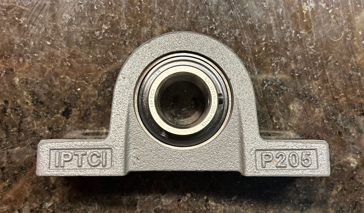 NEW! IPTCI UCP205 25MM N PILLOW BLOCK SET SCREW LOCK BEARING PLUGGED FITTING. P6