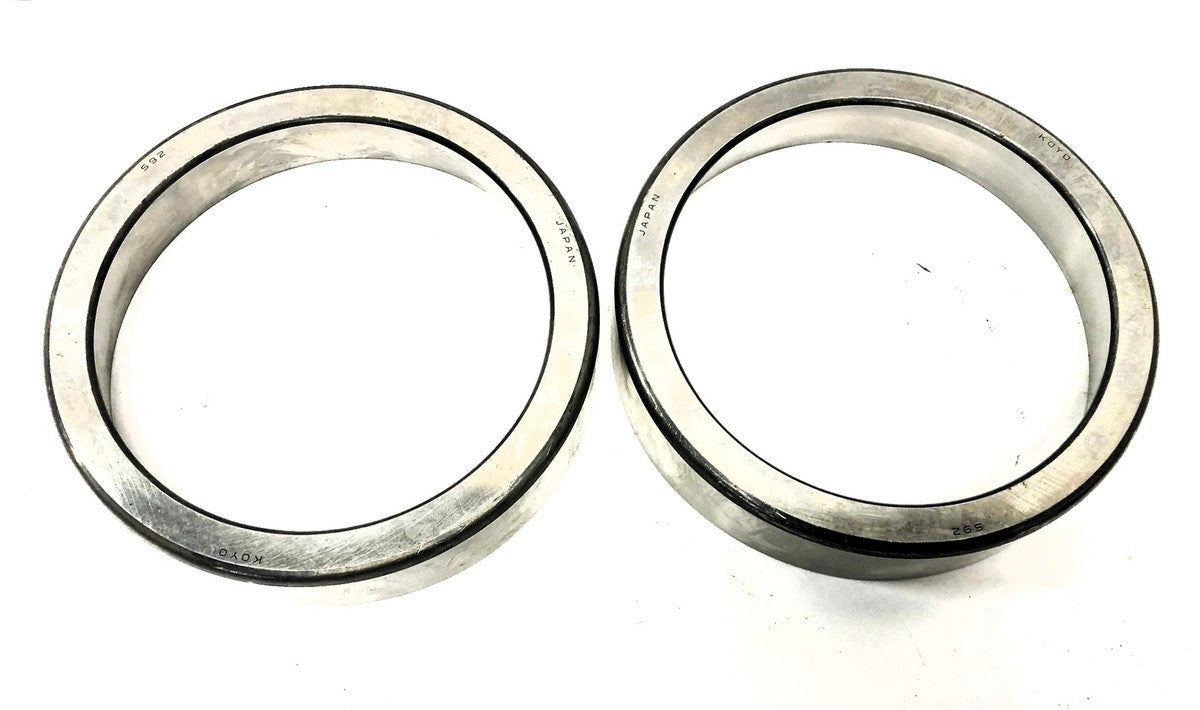 Koyo Roller Bearing Cup 592 [Lot of 2] NOS