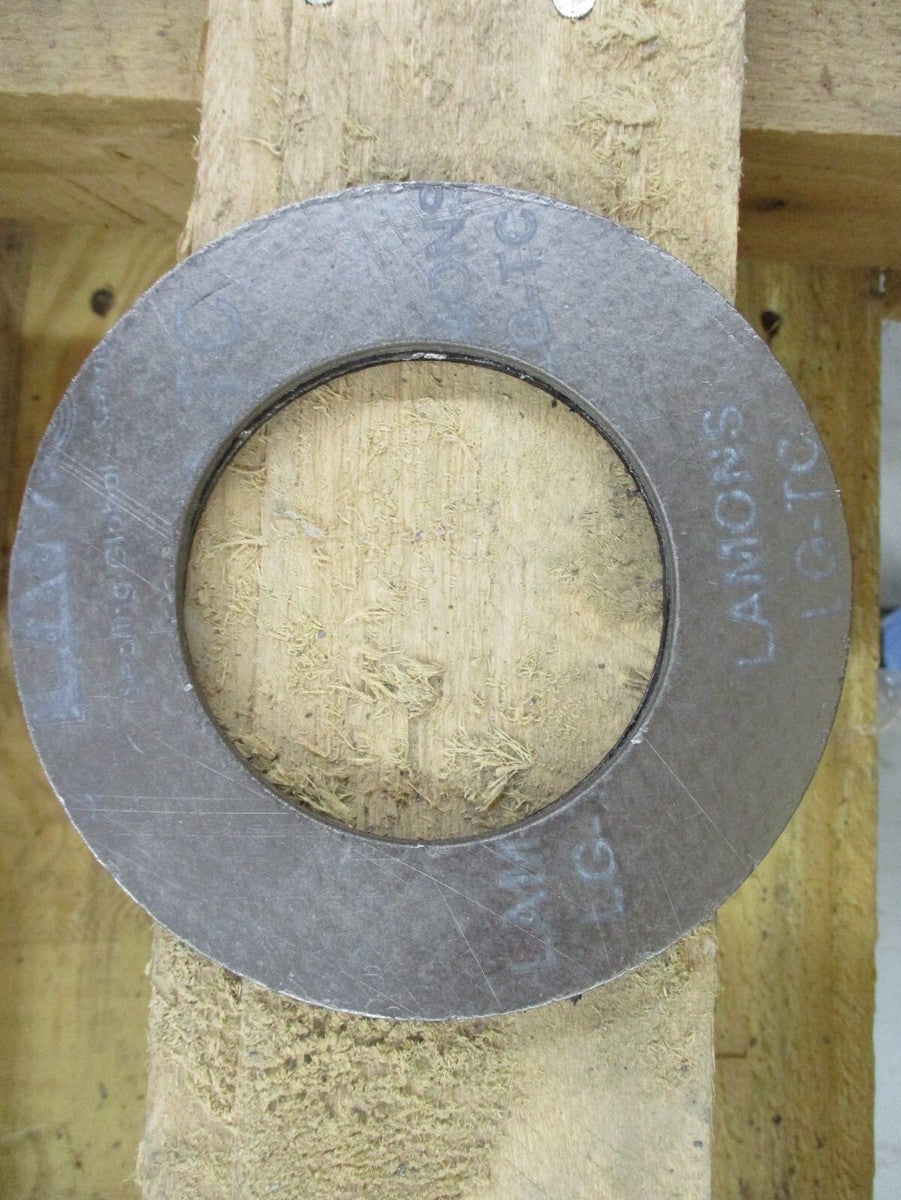 (3) LAMONS LG-SS 2" Class 150 Flexible Graphite Ring Gasket 1/16" Thick