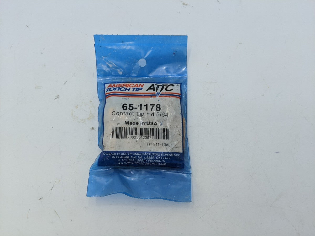 ATTC 65-1178 10 Piece Heavy Duty Contact Tip 5/64 New Welding Equipment Accessor