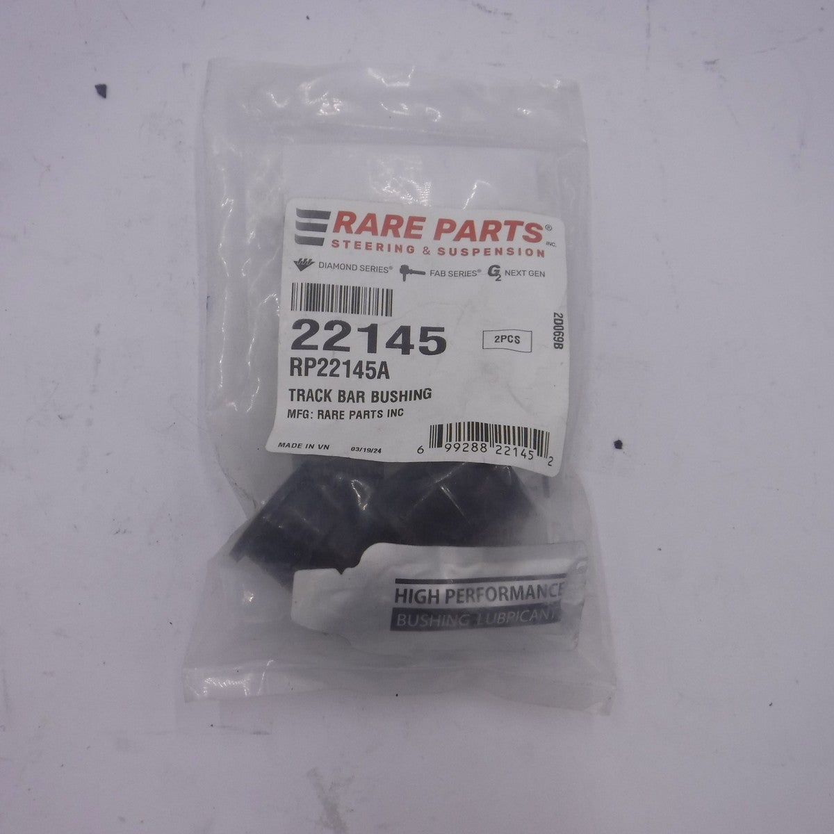 Rare Parts Track Bar Bushings 22145 Fits 1968-1974 Ford Country Sedan