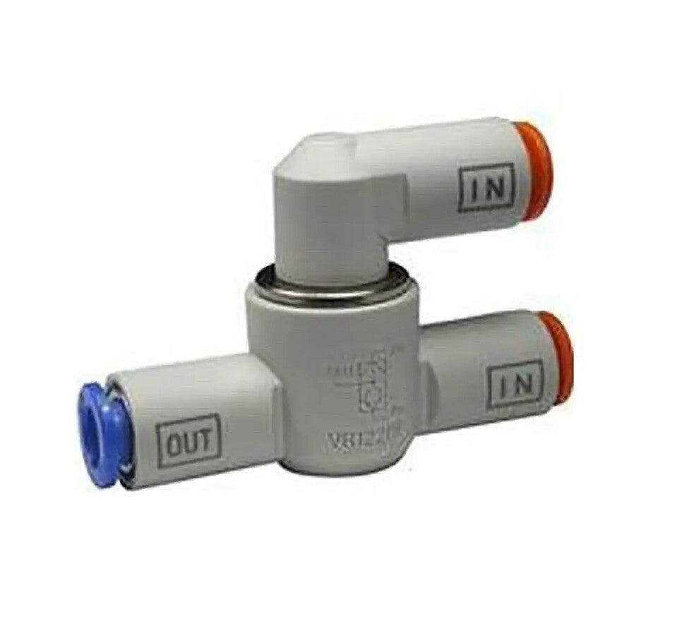 *QTY 6* NEW! SMC VR1210F-06 Shuttle Valve VR1210F. Free Shipping!      Z7