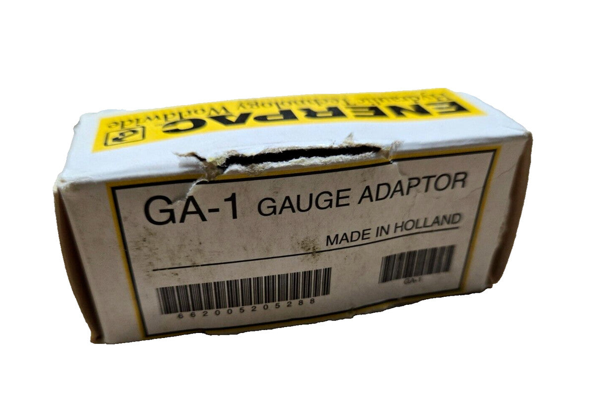 ENERPAC Gauge Adapter 1/2" Female NPTF Gauge Port GA-1 46C572 10000PSI