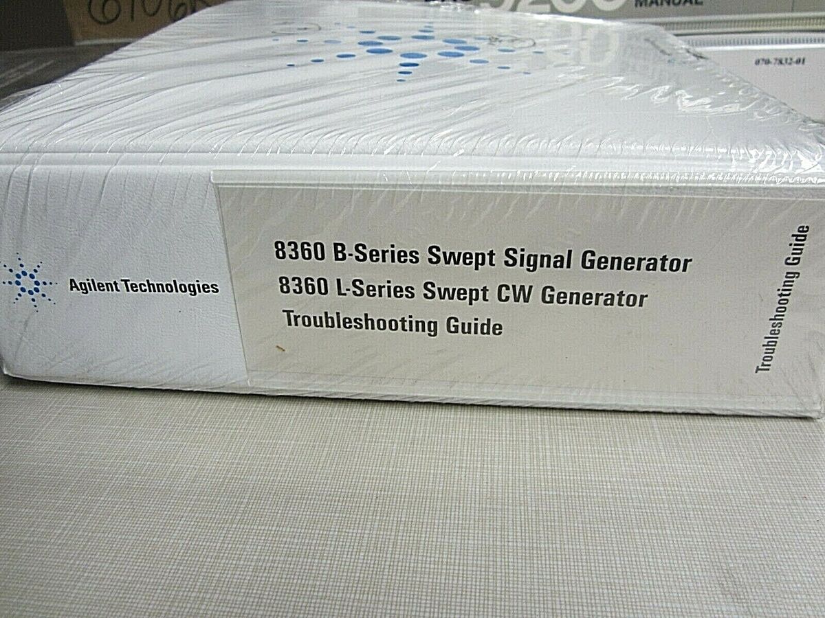 Agilent 8360 B-Series Swept 8360 L-Series Swept CW Gen. Troubleshoot Guide