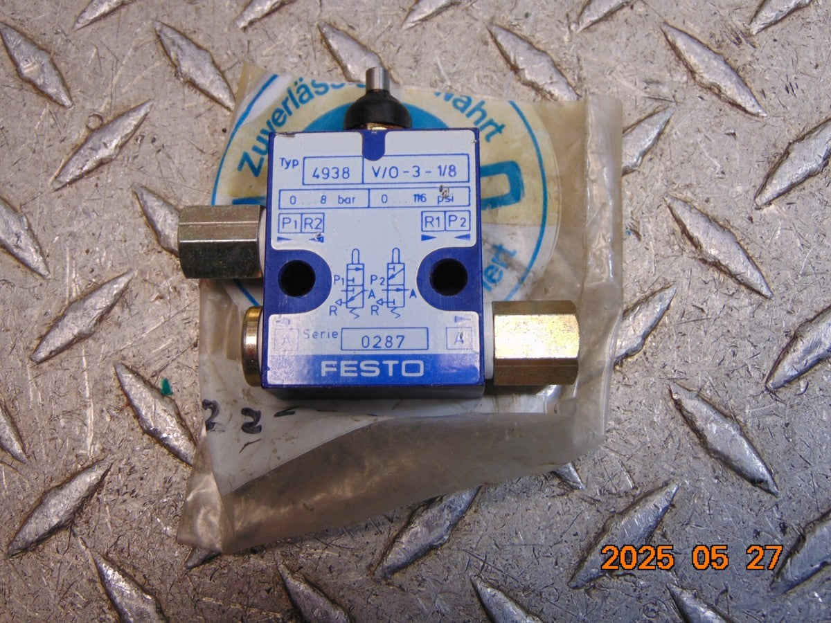 FESTO 4938 V/O-3-1/8 VALVE