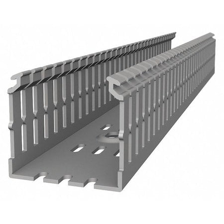 Abb Tyd15x3wpg6 Wiring Duct,Wide Slot Wall,Gray,6 Ft. L